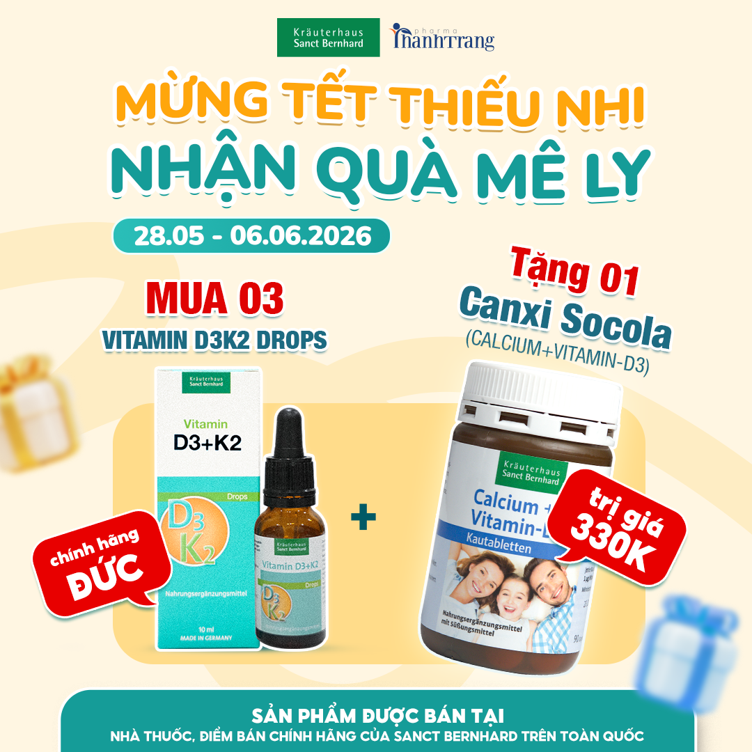  Chương trình khuyến mãi 1/6 - Mua 3 Tặng 1 tại Thanh Trang Pharma